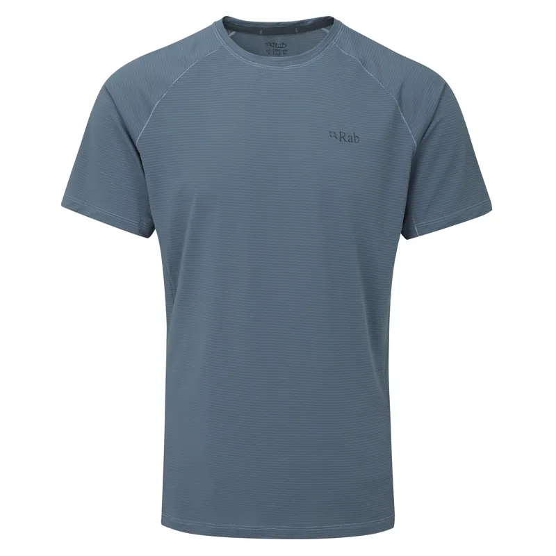 Rab Mens Sonic Short Sleeved Tee - Orion Blue